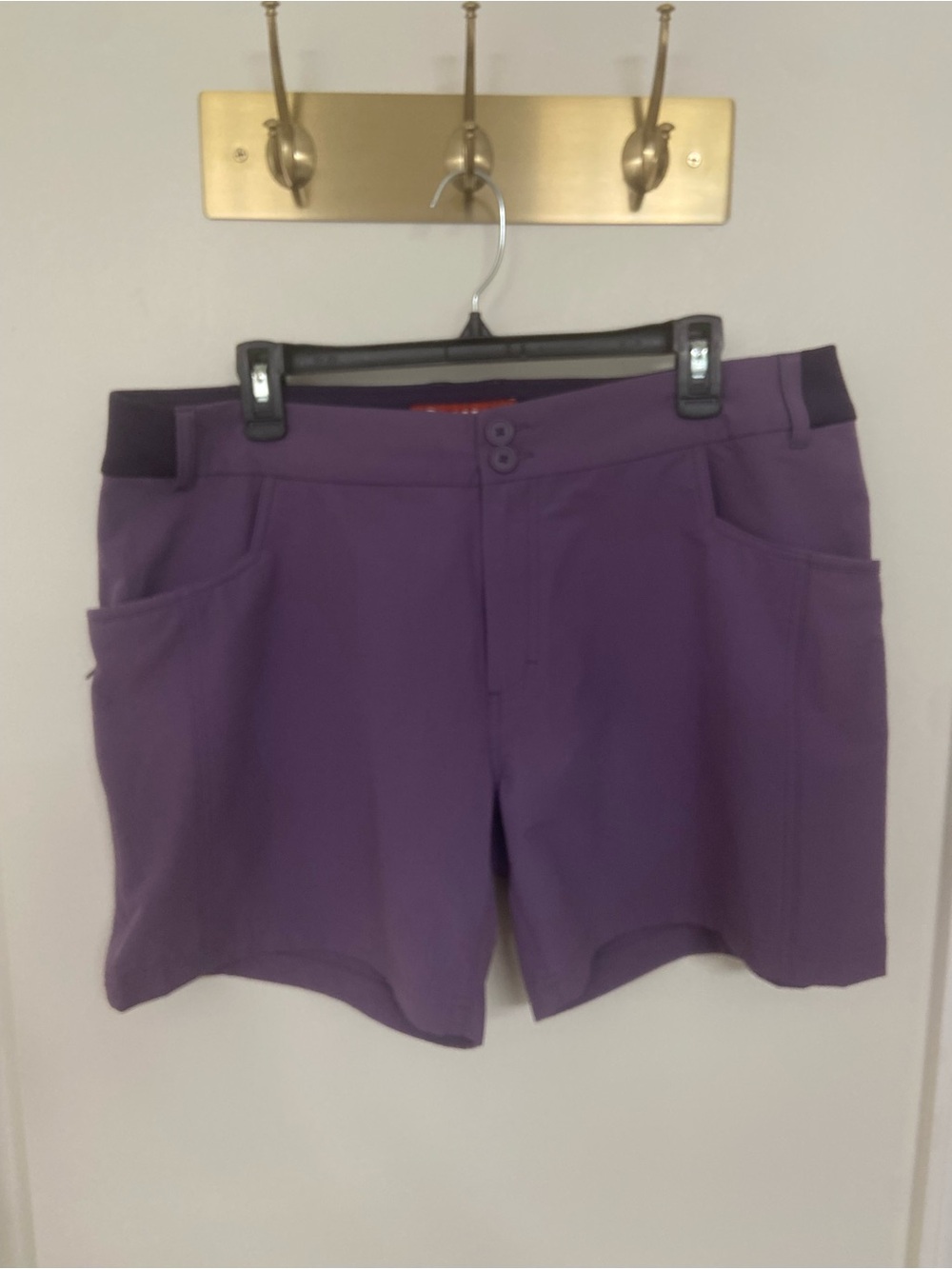 Simms Women's Purple Active Bermuda Shorts Fishing